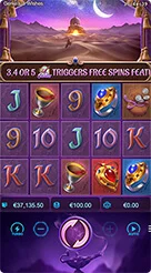 Genie's 3 Wishes · Panduan Mekanisme Simbol dan Pilihan Putaran Gratis Genie's 3 Wishes